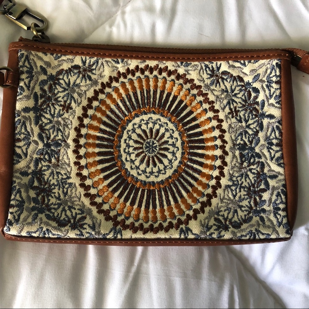 Cole Haan Tapestry Wristlet